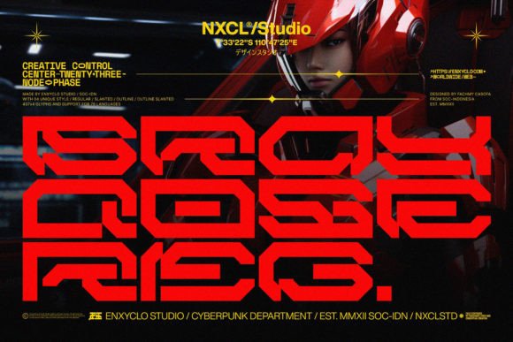 Brayqose: A Futuristic Display Font for Editorial Design