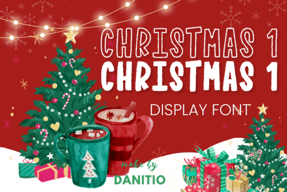 Christmas 1 Font: Your Go-To Display Typeface for Seasonal Campaigns