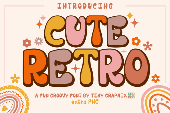 Cute Retro: The Playful Font for Making Nostalgia New