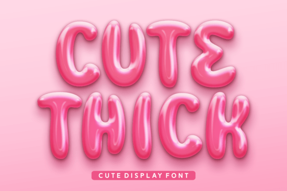Cute Thick Font: My Secret Weapon for Playful Campaigns