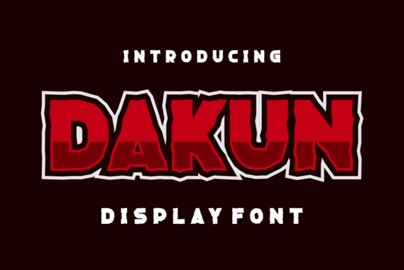 Dakun Font: A Display Typeface for Modern Web Design
