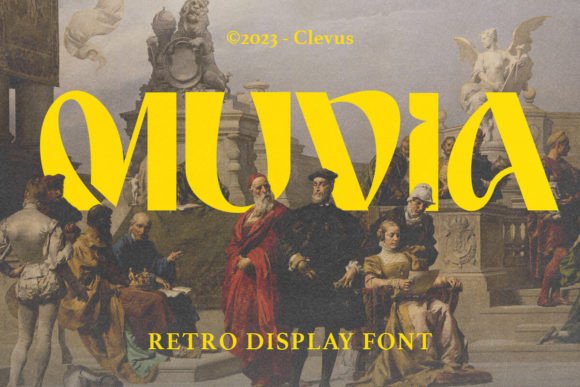 Muvia: A Display Font with a Quiet Confidence