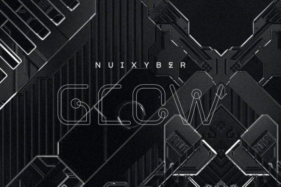 Nuixyber Glow: A Cutting-Edge Display Font for Modern Campaigns