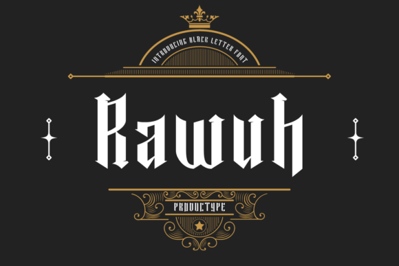 Rawuh: A Gothic Font for Crafting Your Brand's Signature Style