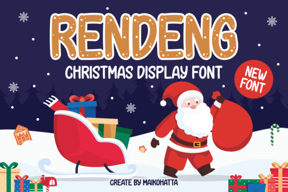 Rendeng: The Christmas Font That Makes Your Business Stand Out