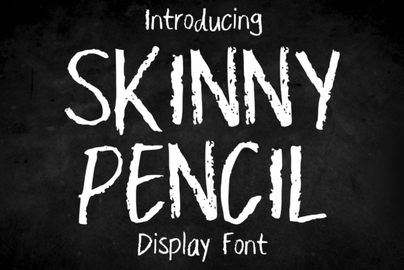 Skinny Pencil Font: A Handwritten Touch for Real Business Branding