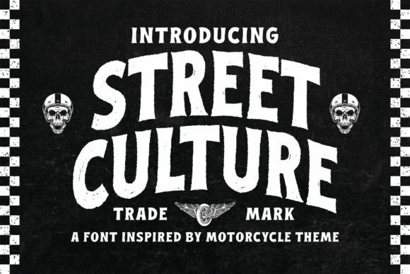 Street Culture Font: A Playful Display Typeface for Makers