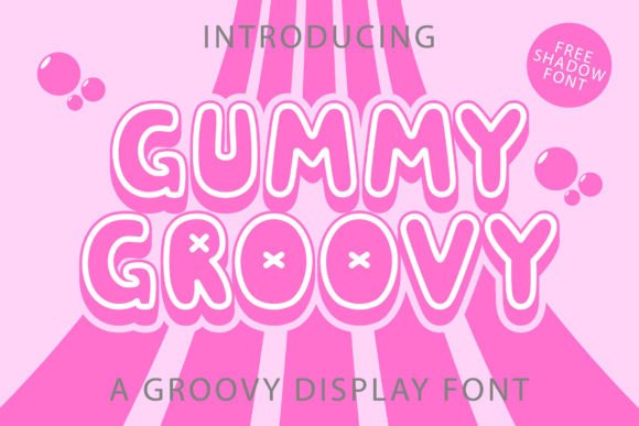 The Gummy Groovy Font in Digital Design