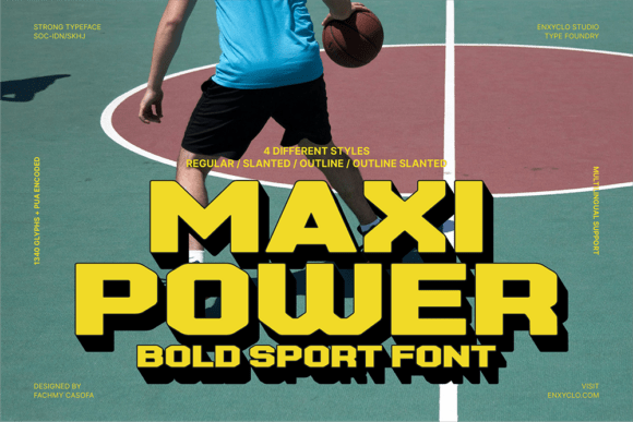 The Maxipower Font: A Game-Changer for Makers and Product Creators