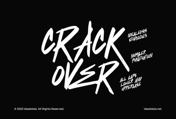 The Sinister Elegance of Crack Over in Brand Design