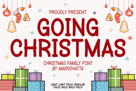 Using Going Christmas Font to Build a Warm Digital Brand