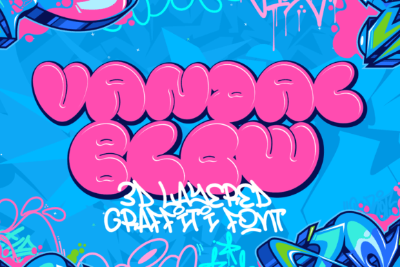 Vandal Blow: A Display Font with Unapologetic Character